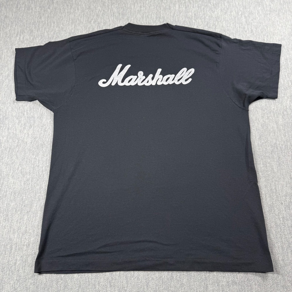 Marshall Shirt Mens L Black Amplification Single Stitch VTG Style Band Tee 90s